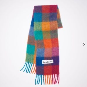 Hardly worn acne studios scarf